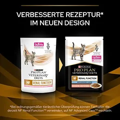 PURINA PRO PLAN Veterinary Diets Feline NF Advanced Care su lašiša, drėgnas maistas katėms — 3 nuotrauka