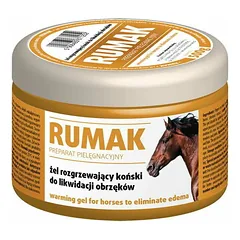 Rumak šildantis gelis patinimui mažinti žirgams, 500 g