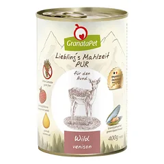 GranataPet Venison Pur - Monoprotein Grain-Free Wet Dog Food, Venison nuotrauka
