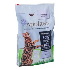 Applaws Cat Adult su vištiena ir antiena, sausas maistas katėms 7,5 kg — 2 nuotrauka