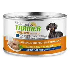 Natural Trainer Sensitive No Gluten MINI Trout konservas su upėtakiu 150g