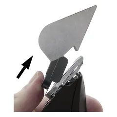 Wahl nerūdijančio plieno antgalis Snap-On peiliukams, 3mm — 2 nuotrauka