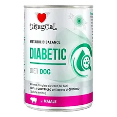 Disugual Veterinary drėgnas šunų maistas DIABETIC Pork (suaugusiems) 400g