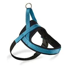 WOLTERS Soft & Safe petnešos šunims, Akva/juoda, XXXS — 2 nuotrauka