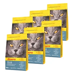 JOSERA Cat Leger skirtas mažai aktyviems ir po kastracijos katėms 6x400 g