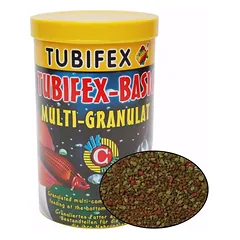 Maistas žuvims Tubifex Basic Granulat, 125 ml