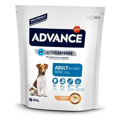 Advance Mini Adult šunų maistas mažų veislių šunims