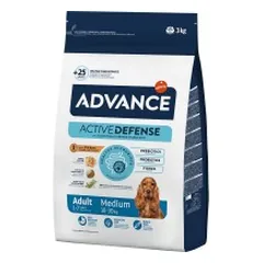 ADVANCE Medium Adult sausas pašaras šunims