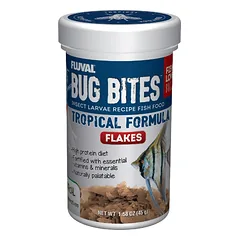 Fluval Bug Bites dribsniai Tropinėms žuvims 45g
