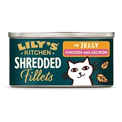 Lily's Kitchen Shredded Fillets drėgnas maistas katėms 24 x 70 g — 5 nuotrauka
