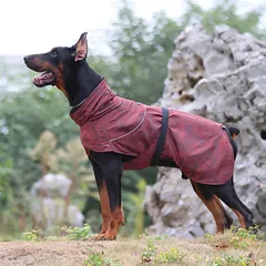 Gyvūnų augintinių striukė, ruda, 6XL — 2 nuotrauka