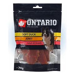 Ontario Dog Adult Soft Duck Jerky 70 g