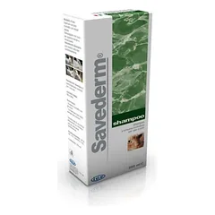 SaveDerm Shampoo 250 ml – šampūnas šunims ir katėms, kontroliuoja odos riebalų balansą, nekeičia pH — 2 nuotrauka