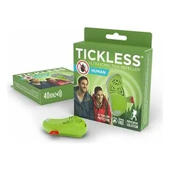 Tickless Human ultragarso erkių atbaidiklis žmonėms (žalia) — 2 nuotrauka