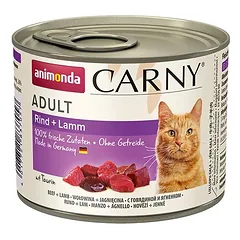 Animonda Carny Adult su jautiena ir ėriena 200 g