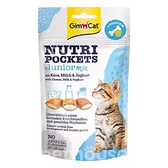 GimCat Nutri Pockets Junior Mix skanėstai katėms 60g