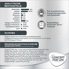 Concept for Life Milk for Newborns pienas naujagimiams, pradinis rinkinys, papildas katėms — 5 nuotrauka