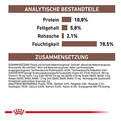 Royal Canin Veterinary Canine Gastrointestinal Puppy Ultra Soft Mousse drėgnas maistas šunims — 5 nuotrauka