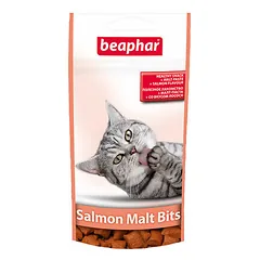 Beaphar Cat Malt-Bits su lašiša 35 g