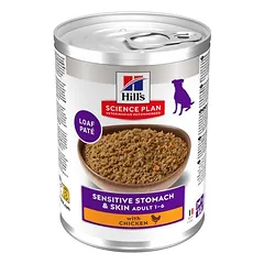 Hill's Science Plan Adult Dog Sensitive Stomach & Skin drėgnas maistas šunims — 2 nuotrauka