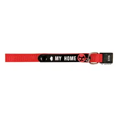 Trixie antkaklis katėms My Home, raudona — 2 nuotrauka