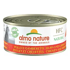 Almo Nature HFC Natural vištiena su krevetėmis, drėgnas maistas katėms 150 g — 2 nuotrauka