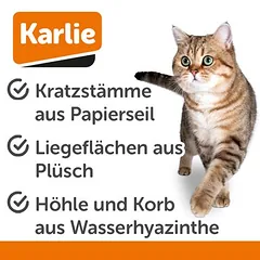 Karlie draskyklė katėms Scuro II, Dideliems > 5 kg — 3 nuotrauka