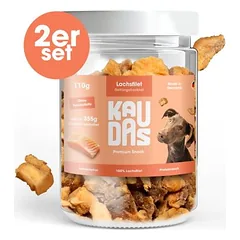 KAUDAS Hundesnack LachsPur - gefriergetrockneter Lachs