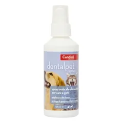 Candioli DentalPet burnos purškalas su chlorheksidinu, šunims ir katėms, 125 ml