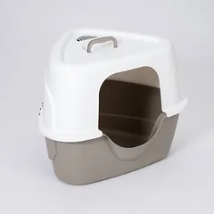zooplus Basics Katzentoilette mit Haube