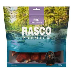 Rasco Premium Snack BBQ Chicken Legs kąstukas šunims su vištiena, 500 g — 4 nuotrauka