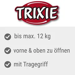 Trixie transportavimo dėžė katėms Capri 3 Open Top, Mažiems 5–10 kg — 3 nuotrauka