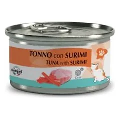 Marpet Chef Tuna With Surimi drėgnas papildomas maistas suaugusioms katėms su tunu ir surimi, 80 g