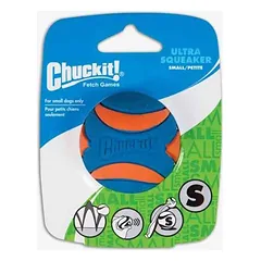Chuckit! Ultra Squeaker Ball cypiantis kamuolys įv. dydžio nuotrauka