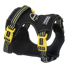 DOOG Neotech Geschirr Bolt schwarz/gelb