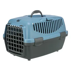 Transportavimo boksas TRIXIE CAPRI 1, XS 32x31x48 cm, tamsiai pilka-šviesiai žydra