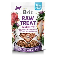 Brit Dog Raw freeze-dried Immunity Lamb&Chicken skanėstai šunims 40 g