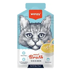 Wanpy Broth vištienos sriuba katėms 12×50 g