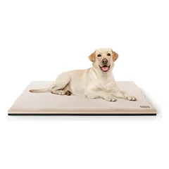 Knuffelwuff Orthopädische Hundematte Berrith aus Kaninchen Fellimitat