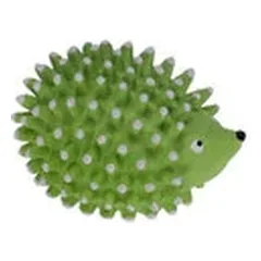Lateksinis šunų žaislas-ežiukas, lateksas, oranžinis, 6,9 cm — 3 nuotrauka