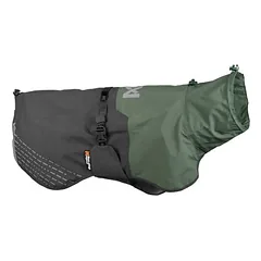 Non-stop dogwear lietpaltis šunims Fjord Raincoat, pilkas/žalias