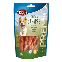 TRIXIE PREMIO Omega vištienos juostelės 100 g