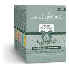 catz finefood bandomasis rinkinys 12 x 85 g, drėgnas maistas katėms — 5 nuotrauka