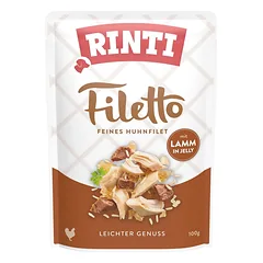 RINTI Filetto in Jelly Chicken&Lamb želė vištiena ir ėriena 100 g