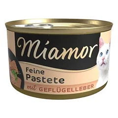 Miamor paštetas, drėgnas maistas katėms, ekonominė pakuotė 24 x 85 g, Mišinio pakuotė: paukštiena (4 rūšys) — 5 nuotrauka