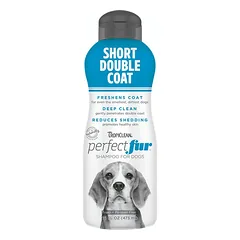 TropiClean PerfectFur Short Double šampūnas trumpam dvigubam kailiui, 473 ml
