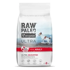 VetExpert Raw Paleo Ultra Mini Adult sausas maistas mažų veislių šunims su jautiena