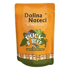 Dolina Noteci Superfood drėgnas maistas katėms 10 x 85 g — 5 nuotrauka