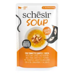 Schesir Complementary sriuba su tunu, morkomis ir moliūgais katėms