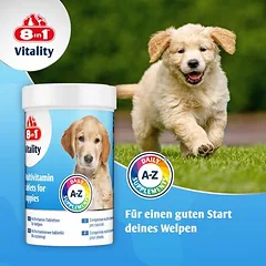 8in1 Vitality Multivitamin-Tabletten Welpe